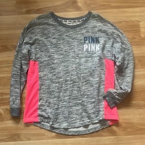 Pink crew neck